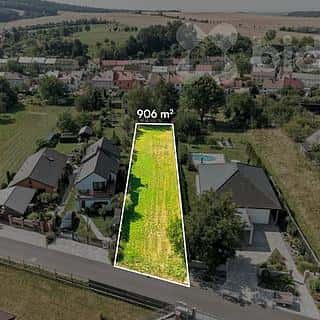 Prodej stavební parcely 906 m² Velký Týnec, Boční, Velký Týnec, okres Olomouc