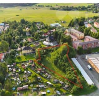 Prodej stavební parcely 5217 m² Strašice, Strašice, okres Rokycany