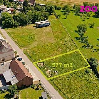Prodej stavební parcely 577 m² Lazníky, Lazníky, okres Přerov