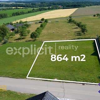 Prodej stavební parcely 864 m² Lukov, Mlýnská, Lukov, okres Zlín