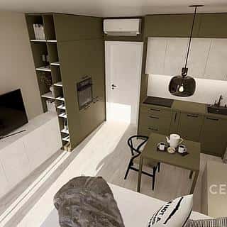 Prodej bytu 1+kk, garsoniery 23 m² Hodonice, Panská, Hodonice, okres Znojmo