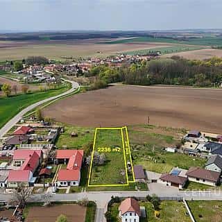 Prodej stavební parcely 2756 m² Hostěradice, Hostěradice, okres Znojmo