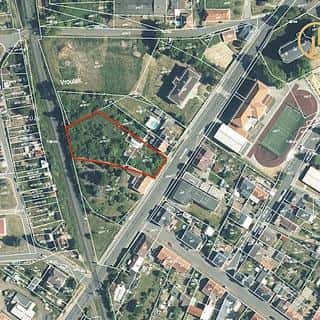 Prodej stavební parcely 1678 m² Vroutek, Vroutek, okres Louny