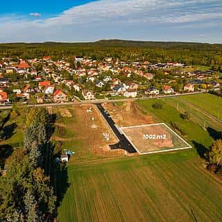 Prodej stavební parcely 1002 m² Lužná, Lužná, okres Rakovník