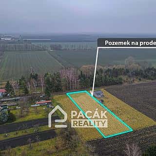Prodej stavební parcely 1525 m² Hrubčice, Hrubčice, okres Prostějov