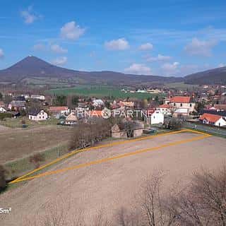 Prodej stavební parcely 1085 m² Velemín, Velemín, okres Litoměřice