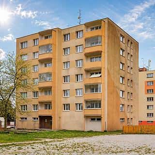 Prodej bytu 3+1 73 m² Trhové Sviny, Budovatelská, Trhové Sviny, okres České Budějovice