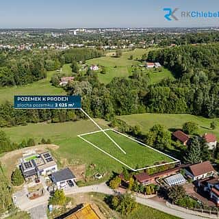 Prodej stavební parcely 2025 m² Václavovice, Václavovice, okres Ostrava-město
