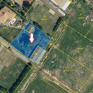 Prodej stavební parcely 921 m² Strašov, Strašov, okres Pardubice