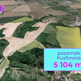 Prodej zemědělské půdy 5104 m² Kudlovice, Kudlovice, okres Uherské Hradiště