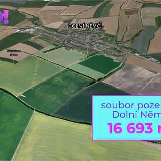 Prodej zemědělské půdy 16693 m² Dolní Němčí, Dolní Němčí, okres Uherské Hradiště