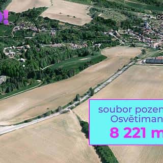 Prodej zemědělské půdy 8221 m² Osvětimany, Osvětimany, okres Uherské Hradiště
