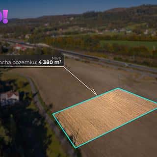 Prodej komerčního pozemku 4380 m² Návsí, Návsí, okres Frýdek-Místek