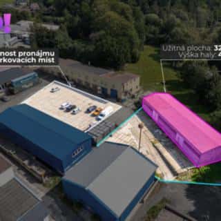 Pronájem skladu 325 m² Jablunkov, Jablunkov, okres Frýdek-Místek