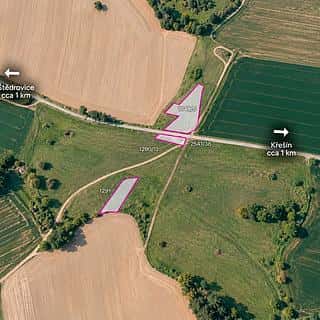 Prodej louky 3606 m² Křešín, Křešín, okres Pelhřimov