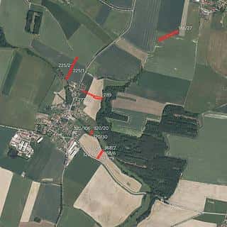 Prodej zemědělské půdy 7700 m² Lom, Lom, okres Tábor