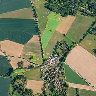 Prodej zemědělské půdy 104443 m² Planá, Planá, okres Tachov