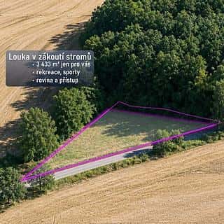 Prodej louky 3433 m² Přívrat, Přívrat, okres Ústí nad Orlicí