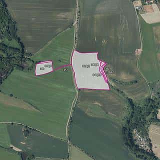 Prodej zemědělské půdy 54695 m² Sulice, Sulice, okres Praha-východ