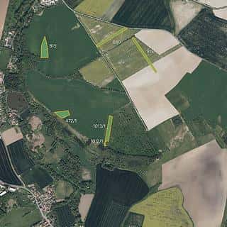 Prodej zemědělské půdy 15140 m² Chrast, Chrast, okres Chrudim