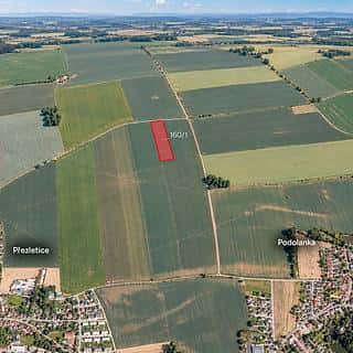 Prodej zemědělské půdy 9662 m² Podolanka, Podolanka, okres Praha-východ