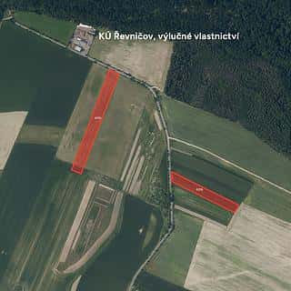 Prodej zemědělské půdy 69137 m² Řevničov, Řevničov, okres Rakovník
