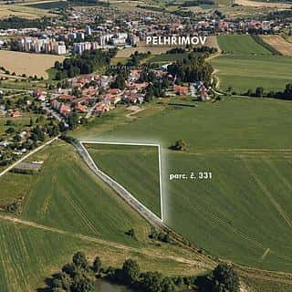 Prodej stavební parcely 6654 m² Pelhřimov, Pelhřimov