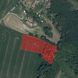Prodej zemědělské půdy 7748 m² Bystřice, Bystřice, okres Benešov