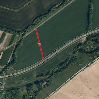 Prodej zemědělské půdy 2048 m² Uherské Hradiště, Uherské Hradiště