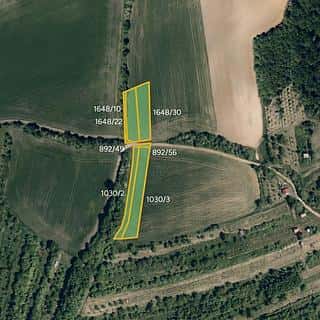 Prodej zemědělské půdy 14142 m² Kyjov, Kyjov, okres Hodonín