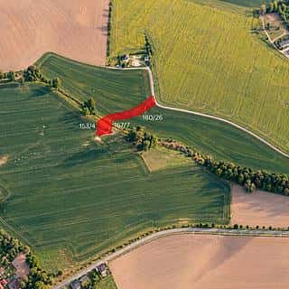 Prodej zemědělské půdy 3313 m² Řečany nad Labem, Řečany nad Labem, okres Pardubice