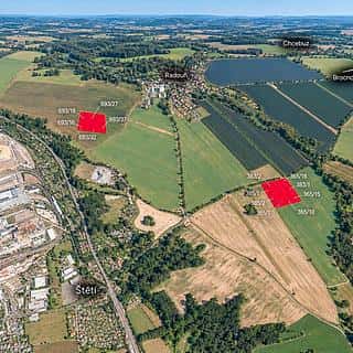Prodej zemědělské půdy 24456 m² Štětí, Štětí, okres Litoměřice