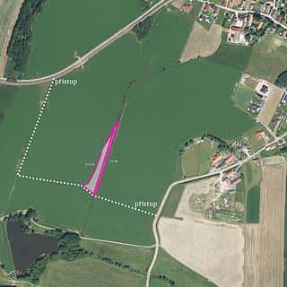 Prodej zemědělské půdy 3569 m² Příkosice, Příkosice, okres Rokycany