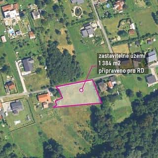 Prodej stavební parcely 12199 m² Doubrava, Doubrava, okres Karviná