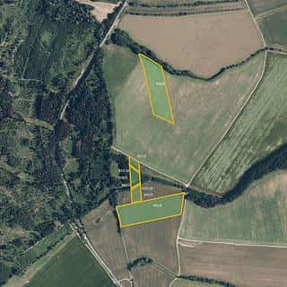 Prodej zemědělské půdy 67810 m² Nová Hradečná, Nová Hradečná, okres Olomouc