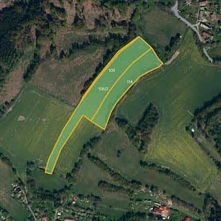 Prodej zemědělské půdy 26258 m² Kaliště, Kaliště, okres Pelhřimov