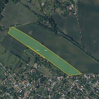 Prodej zemědělské půdy 10310 m² Lhotka nad Labem, Lhotka nad Labem, okres Litoměřice