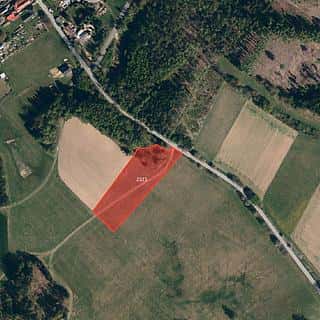 Prodej louky 6792 m² Dudín, Dudín, okres Jihlava