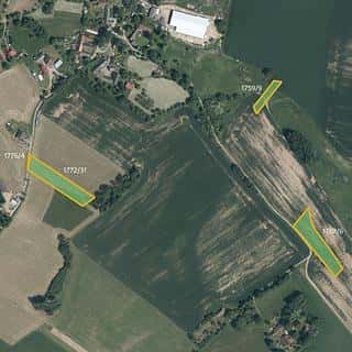 Prodej zemědělské půdy 37858 m² Neustupov, Neustupov, okres Benešov
