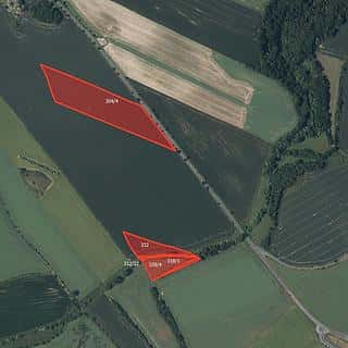 Prodej zemědělské půdy 52259 m² Velemín, Velemín, okres Litoměřice