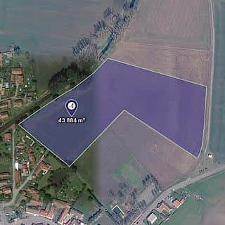 Prodej zemědělské půdy 45597 m² Ledce, Ledce, okres Hradec Králové