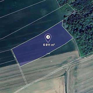 Prodej zemědělské půdy 6811 m² Hřebečníky, Hřebečníky, okres Rakovník