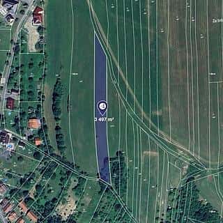 Prodej zemědělské půdy 2186 m² Podolí, Podolí, okres Vsetín