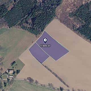 Prodej zemědělské půdy 1475 m² Vysoké nad Jizerou, Vysoké nad Jizerou, okres Semily