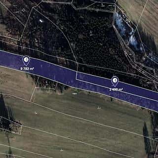 Prodej lesa 13272 m² Kunžak, Kunžak, okres Jindřichův Hradec