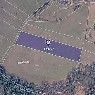 Prodej zemědělské půdy 6284 m² Vyskeř, Vyskeř, okres Semily