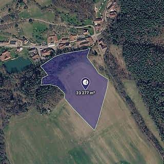 Prodej zemědělské půdy 23277 m² Letovice, Letovice, okres Blansko