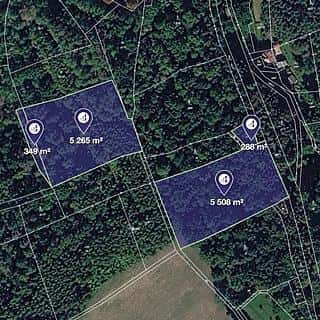 Prodej lesa 11410 m² Úštěk, Úštěk, okres Litoměřice