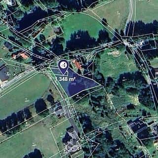 Prodej stavební parcely 1348 m² Blatno, Blatno, okres Chomutov