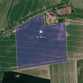 Prodej zemědělské půdy 68166 m² Černíny, Černíny, okres Kutná Hora